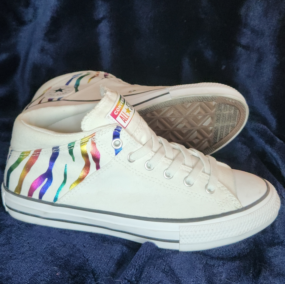 Chuck Taylor All Star Madison Mid Converse Junior size 5.5 Womens Size 7.5 - Picture 6 of 12